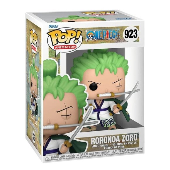 Funko Pop! Vinyl: One Piece - Roronoa Zoro #923 In Pop Protector - Picture 3 of 5